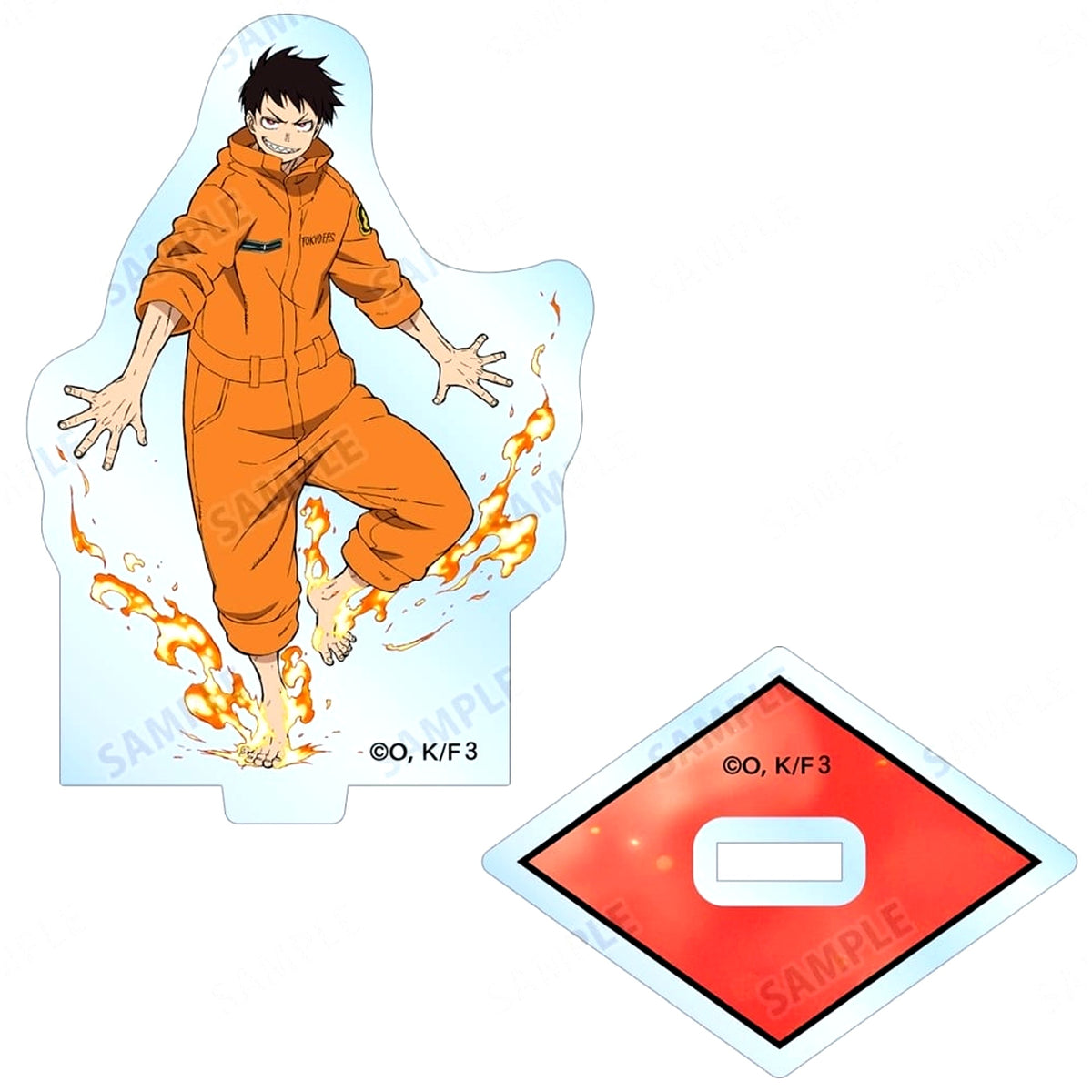 Shinra Kusakabe Fire Force Season 3 Trading Acrylic Stand [USED]