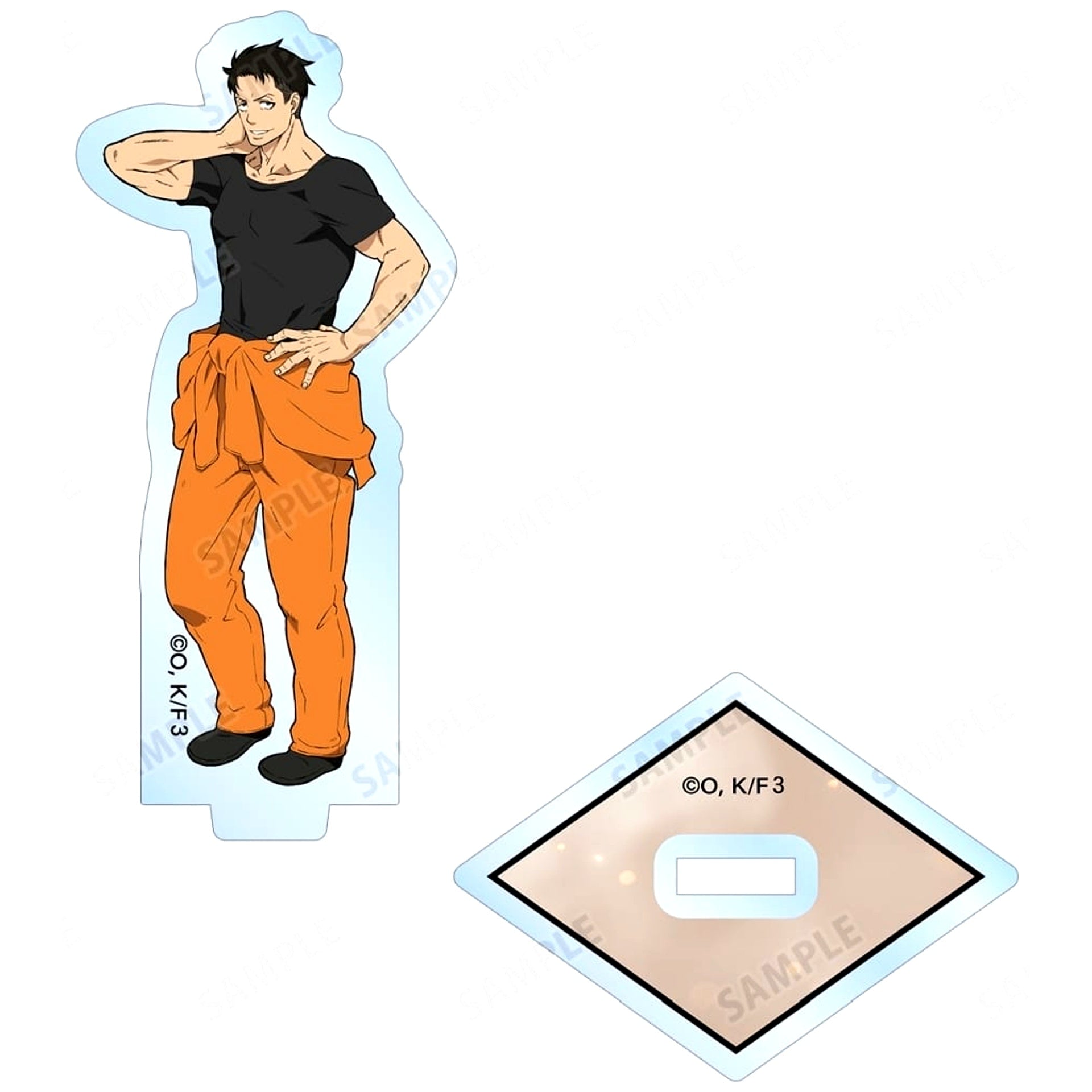 Akitaru Obi Fire Force Season 3 Trading Acrylic Stand [USED]