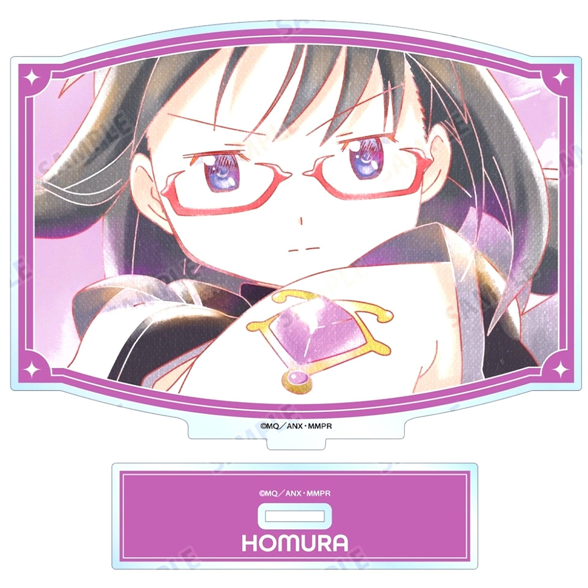 Homura Akemi Ver.A Puella Magi Madoka Magica the Movie Part III: Rebellion Ani-Art aqua label 3rd BIG Acrylic Stand [USED]