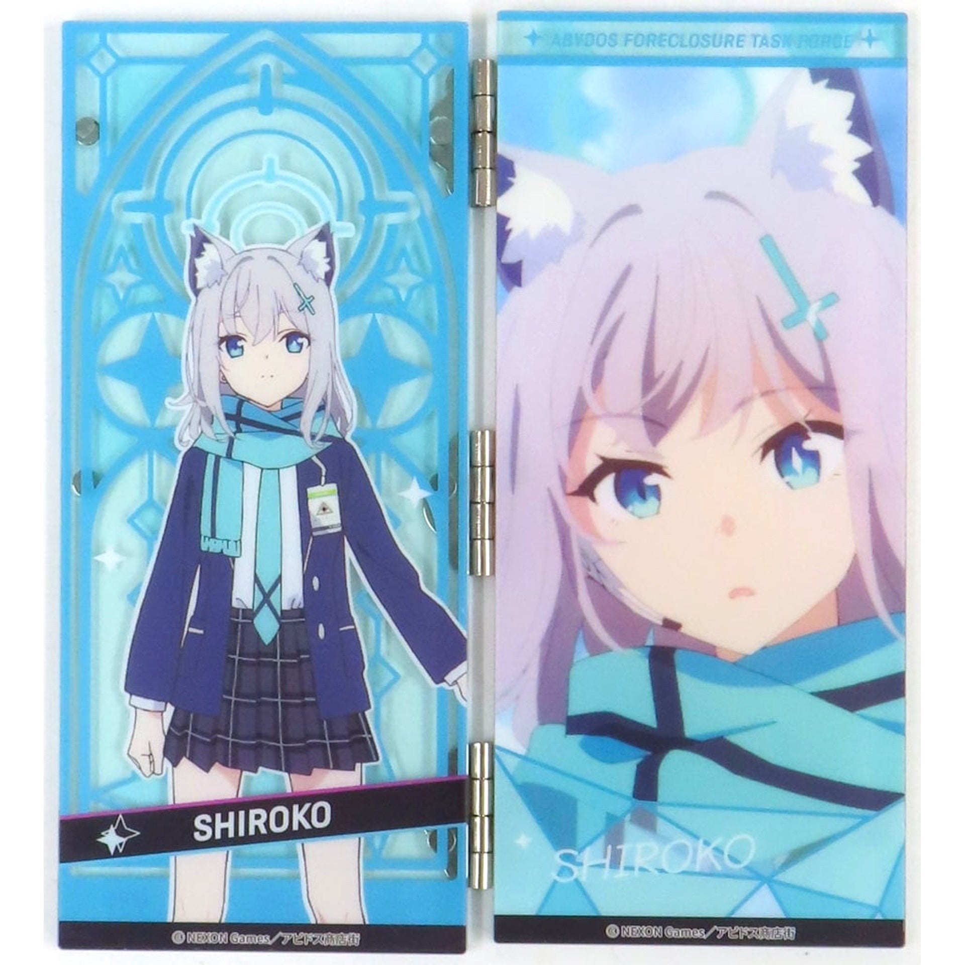 Shiroko Sunaookami Blue Archive The Animation Acrylic Folding Screen Stand [USED]