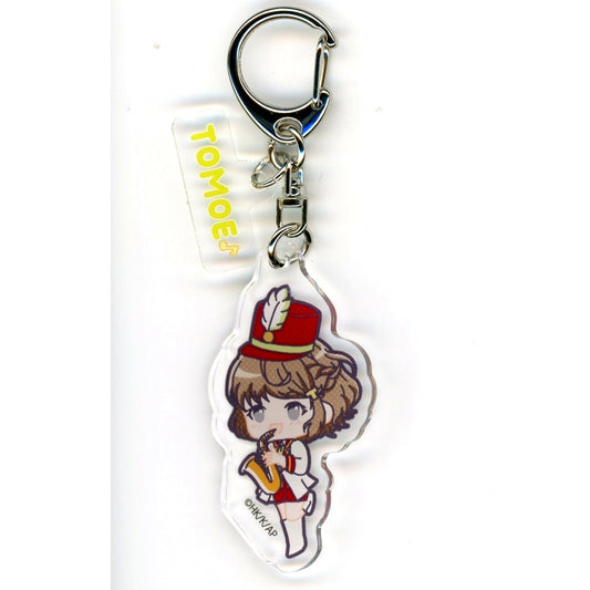 Tomoe Koga 01. Rascal Does Not Dream Series POP UP SHOP in TOWER RECORDS Acrylic Keychain with Parts Marching Band Ver. POP Art Illustration [USED]