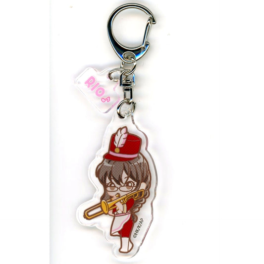 Rio Futaba 01 Marching Band ver POP Art Illustration Rascal Does Not Dream Series Acrylic Keychain with Parts POP UP SHOP in TOWER RECORDS [USED]