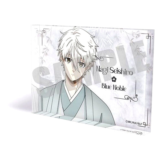 Seishiro Nagi Blue noble Ver. Acrylic Block Blue Lock [USED]