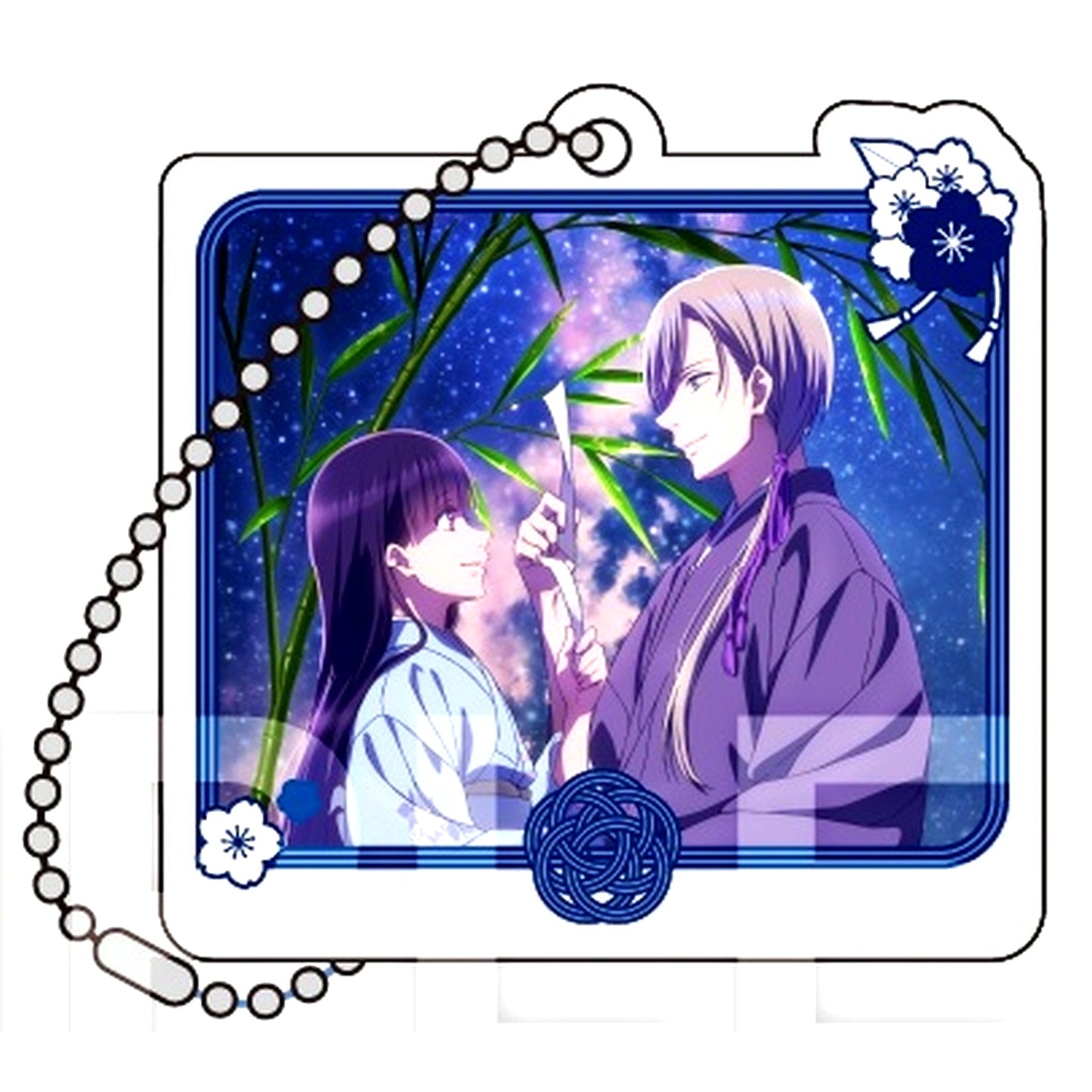 Kiyoka Kudo & Miyo Saimori My Happy Marriage Trading Acrylic Block Keychain 2 [USED]