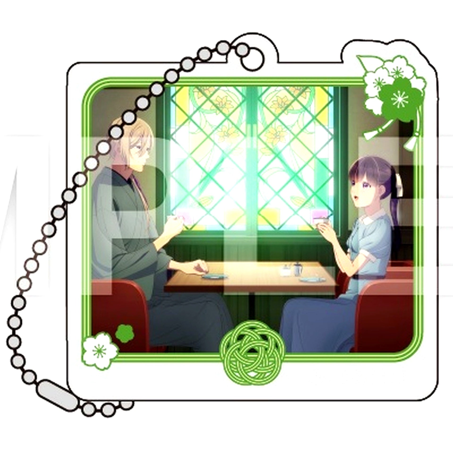 Kiyoka Kudo & Miyo Saimori My Happy Marriage Trading Acrylic Block Keychain 8 [USED]