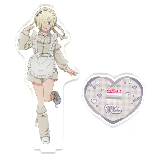 Mia Taylor Acrylic Stand Jersey Maid Fair! Ver Love Live! Nijigasaki High School Idol Club Gamers [USED]