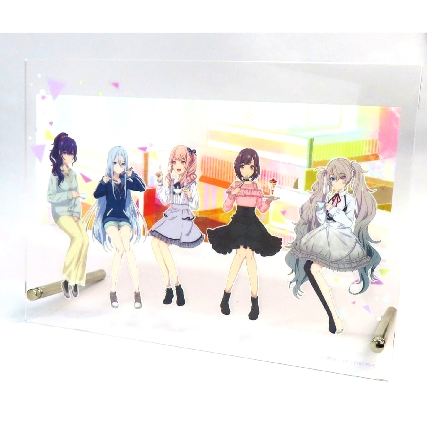 Nightcord at 25:00 C Prize Happy Collection Kuji Project Sekai the Movie: Kowareta Sekai to Utaenai Miku B Box Acrylic Panel [USED]