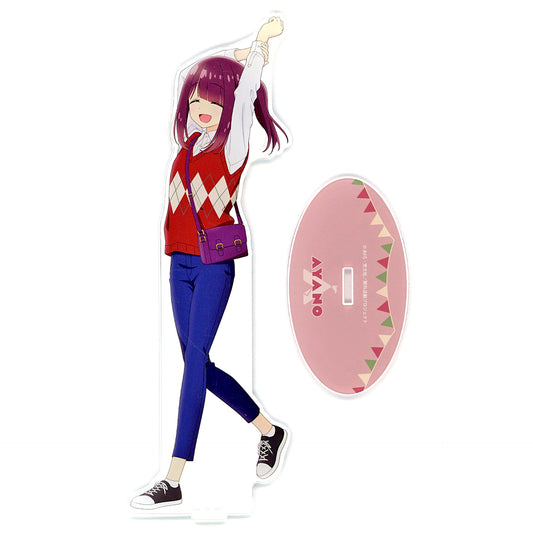 Ayano Toki Yuru Camp SEASON 3 Animate Fair Walking Ver. Illustration Extra Large Acrylic Stand [USED]