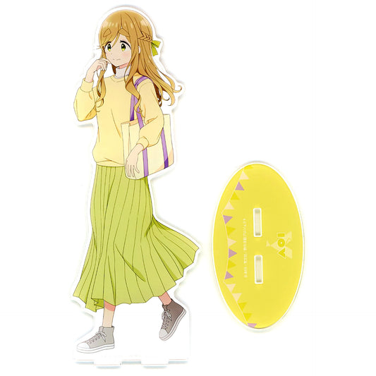 Aoi Inuyama Yuru Camp SEASON 3 Animate Fair Walking Ver. Illustration Extra Large Acrylic Stand [USED]