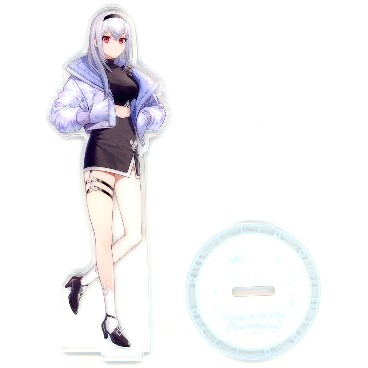 Hakase Fuyuki Virtual YouTuber Nijisanji Acrylic Stand WORLD TOUR 2025 Singin' in the Rainbow! Nagoya Performance [USED]