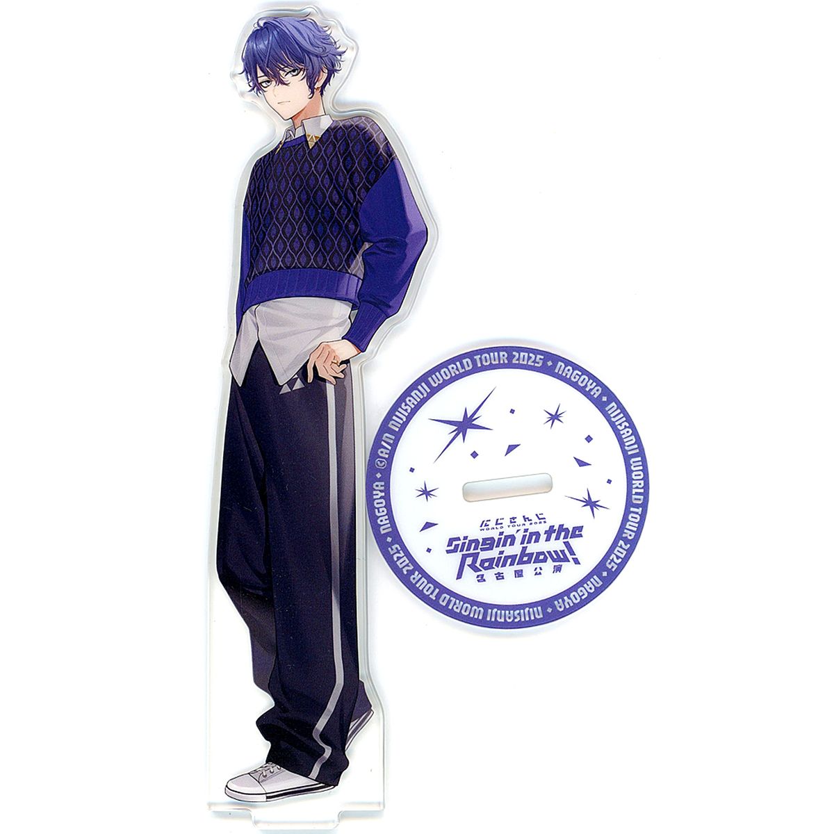Nagao Kei Virtual YouTuber Nijisanji Acrylic Stand WORLD TOUR 2025 Singin' in the Rainbow! Nagoya Performance [USED]
