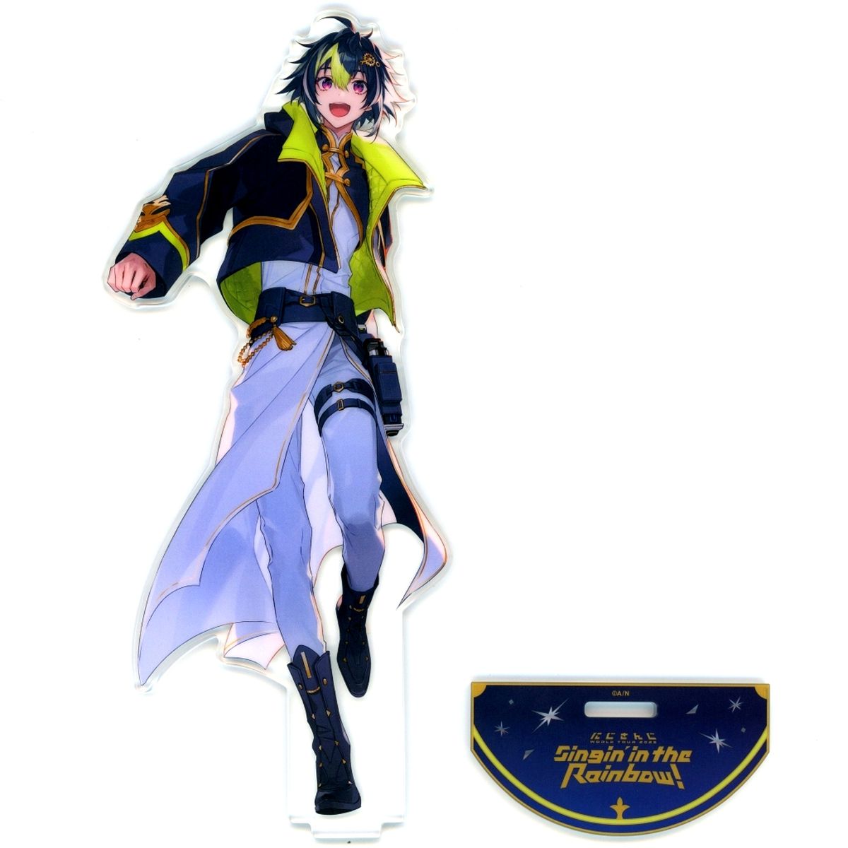 Inami Rai Virtual YouTuber Nijisanji Big Acrylic Stand WORLD TOUR 2025 Singin' in the Rainbow! [USED]