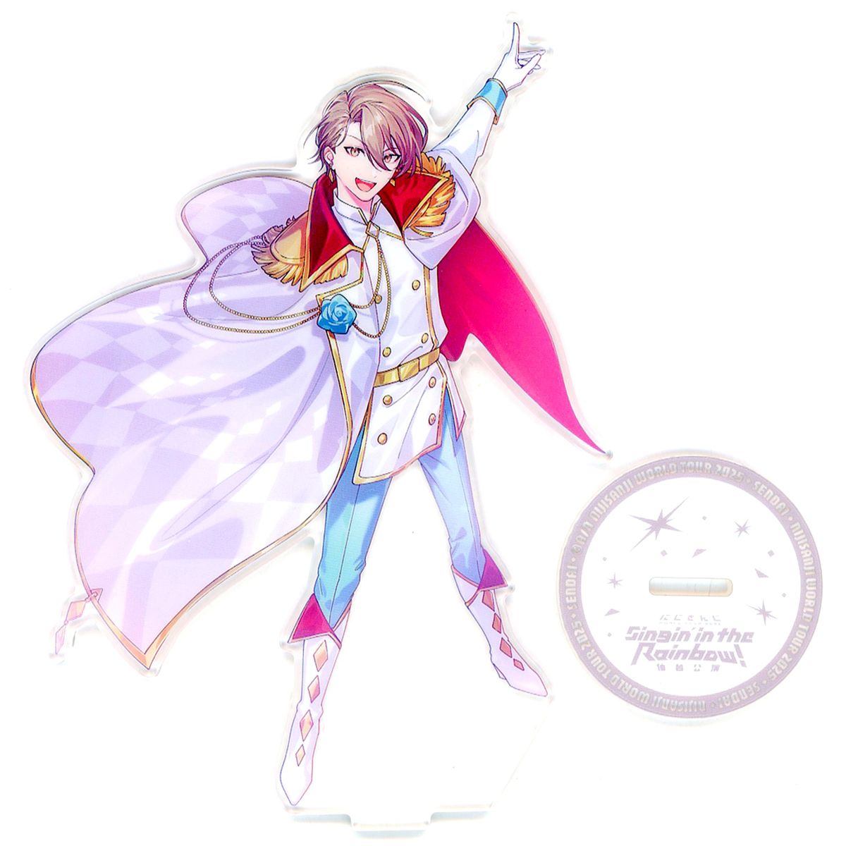 Kagami Hayato Virtual YouTuber Nijisanji Acrylic Stand WORLD TOUR 2025 Singin' in the Rainbow! Sendai Performance [USED]
