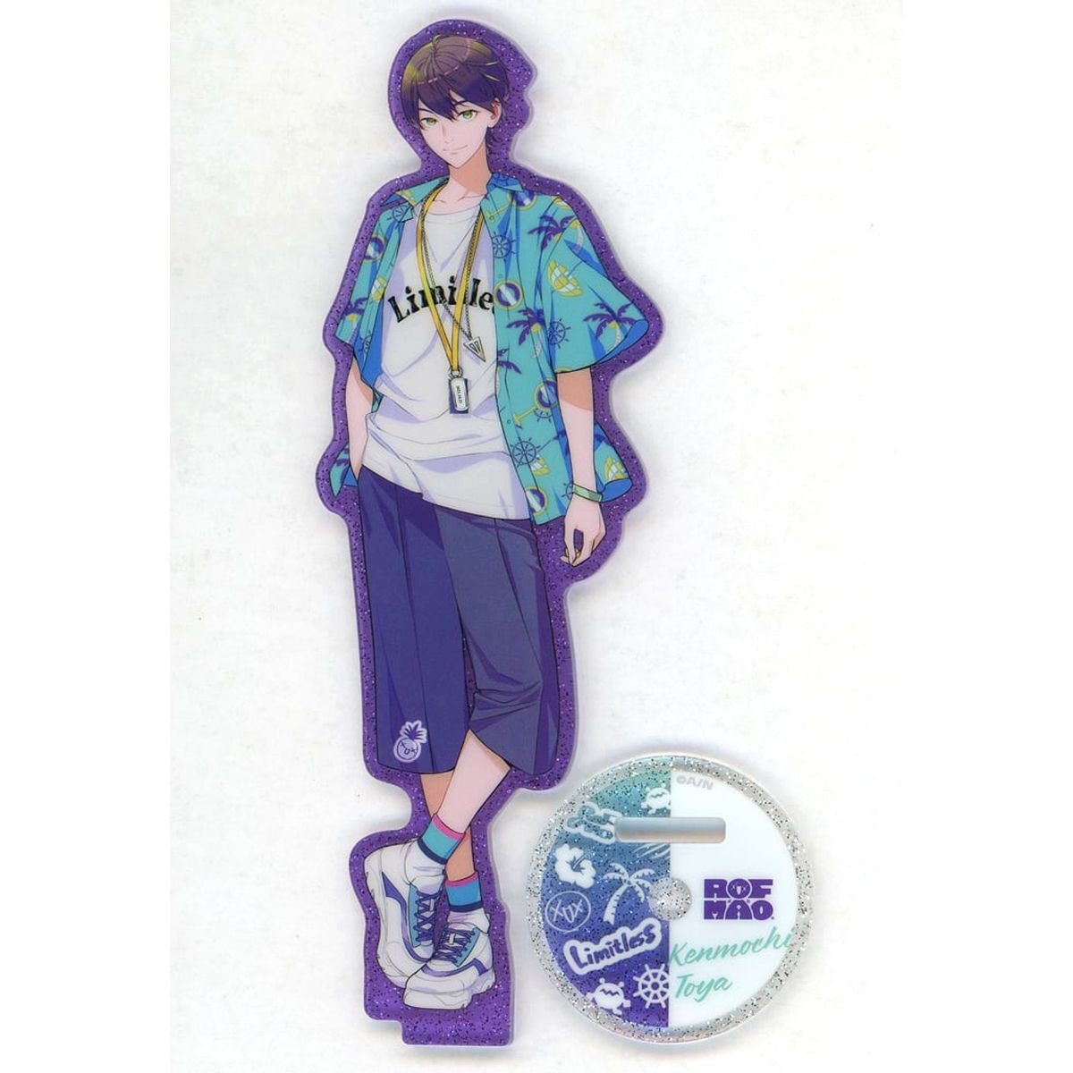 Toya Kenmochi Glitter Acrylic Stand Virtual YouTuber Nijisanji ROF-MAO 2nd Live Limitless [USED]
