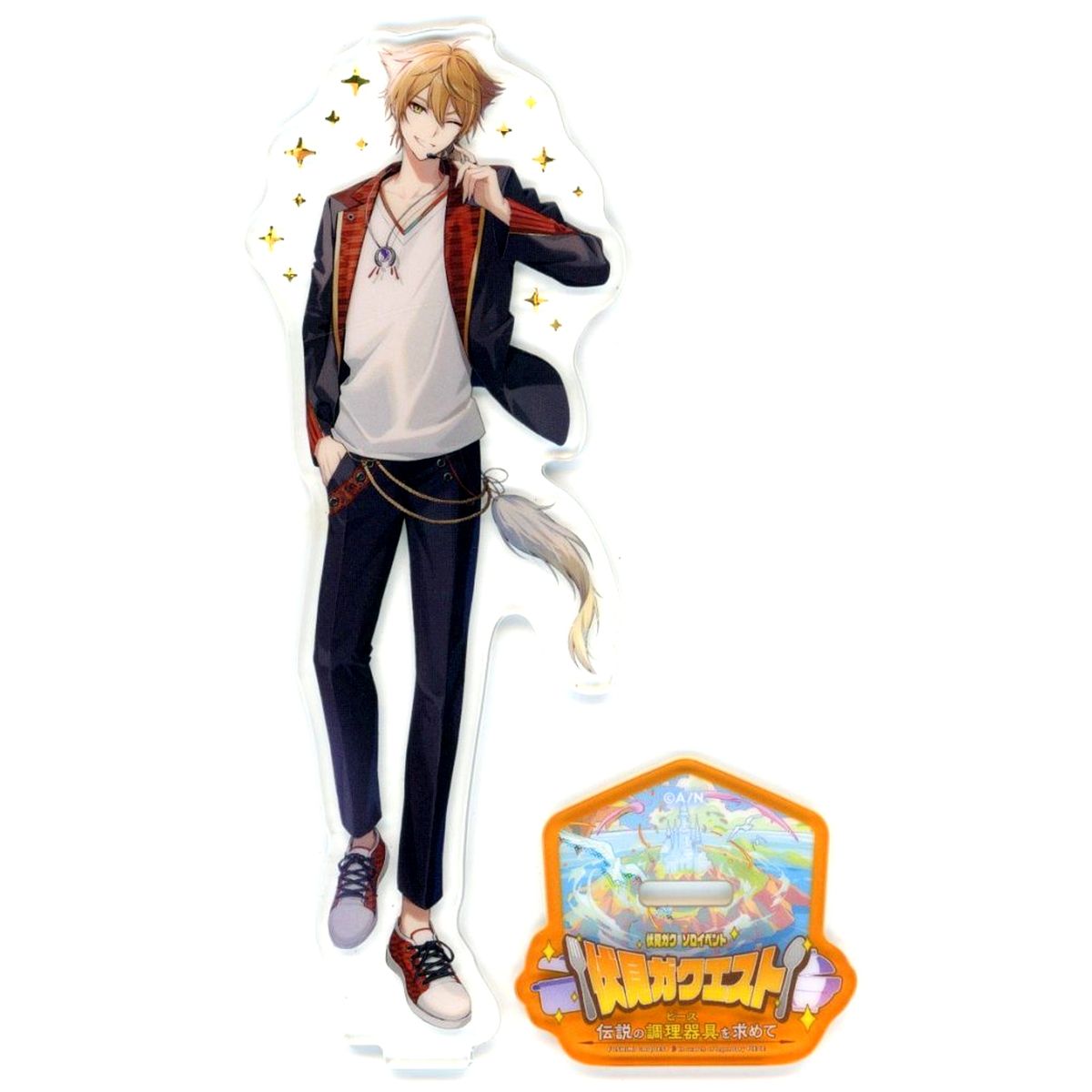 Fushimi Gaku Acrylic Stand Virtual YouTuber Nijisanji Fushimi Gaquest In Search of the Legendary Cookware [USED]