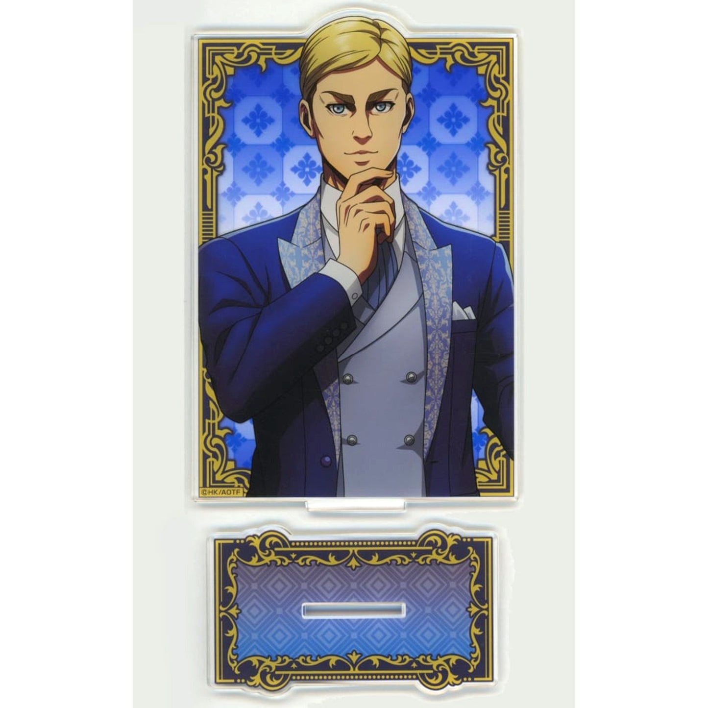 Erwin Smith Attack on Titan x Don Quijote Drawn Illustration Acrylic Art Stand Party Suit [USED]