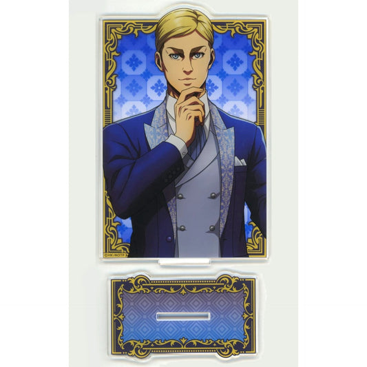 Erwin Smith Attack on Titan x Don Quijote Drawn Illustration Acrylic Art Stand Party Suit [USED]