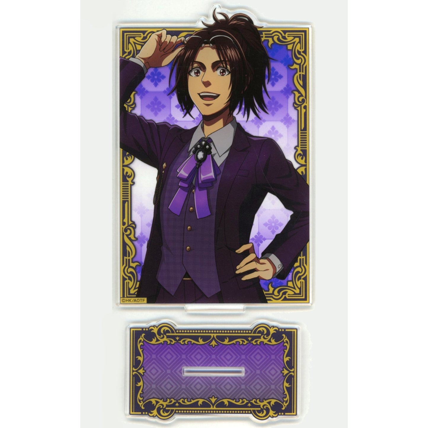 Hange Zoe Attack on Titan x Don Quijote Drawn Illustration Acrylic Art Stand Party Suit [USED]