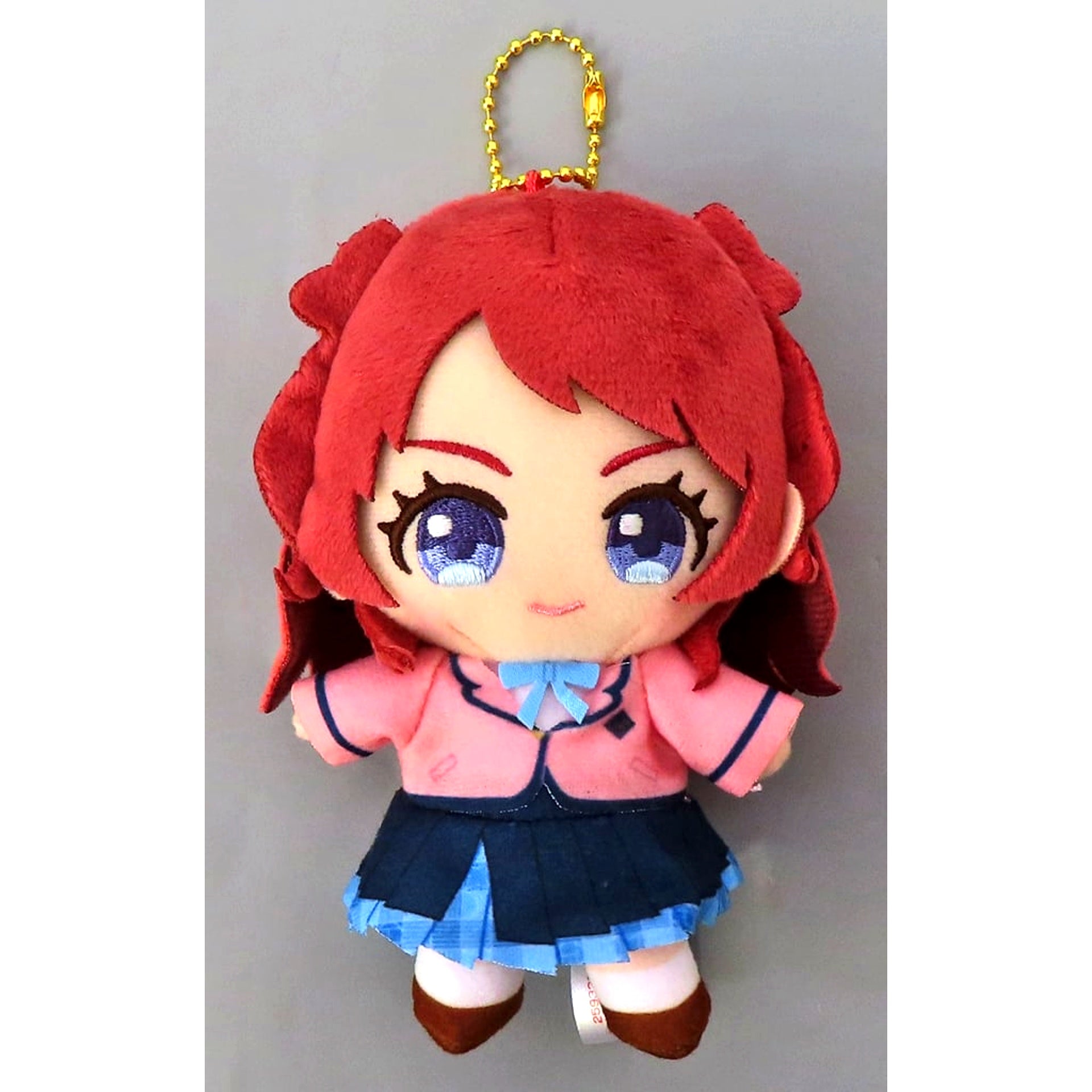 Saki Hanami Chibi Plush Sitting Mascot Gakuen Idolmaster [USED]