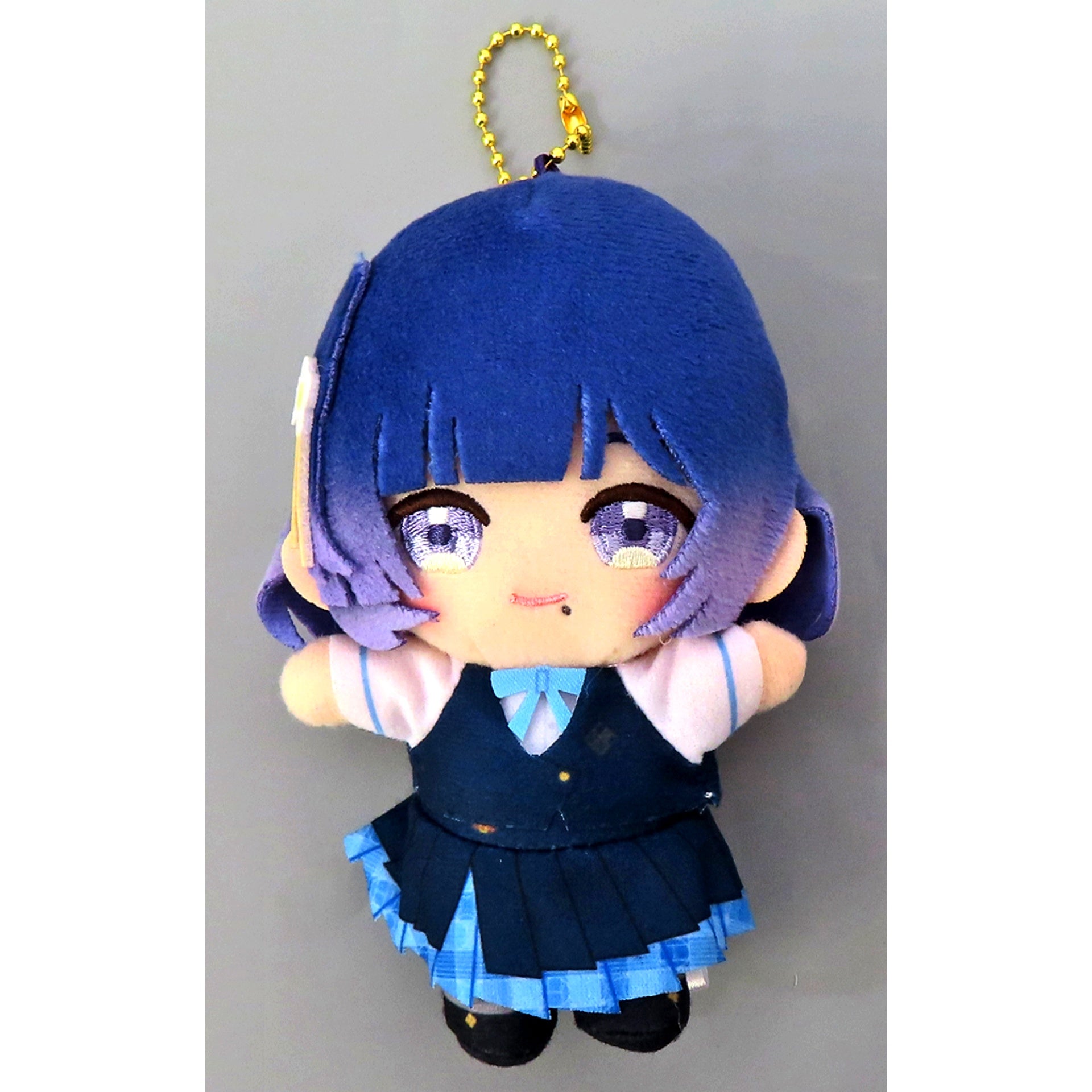 Misuzu Hataya Gakuen Idolmaster Chibi Plush Sitting Mascot [USED]