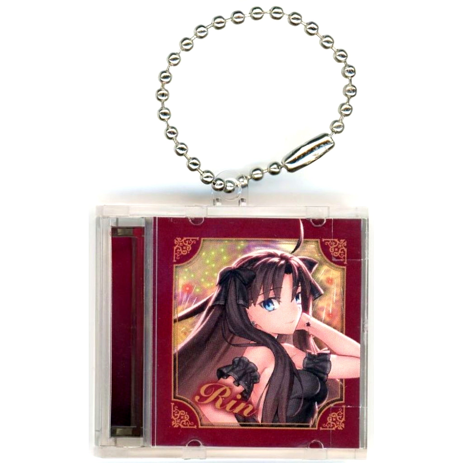 Rin Tohsaka Fate/stay night CD Case Style Acrylic Charm Fate/stay night 20th Anniversary Concert Finale [USED]