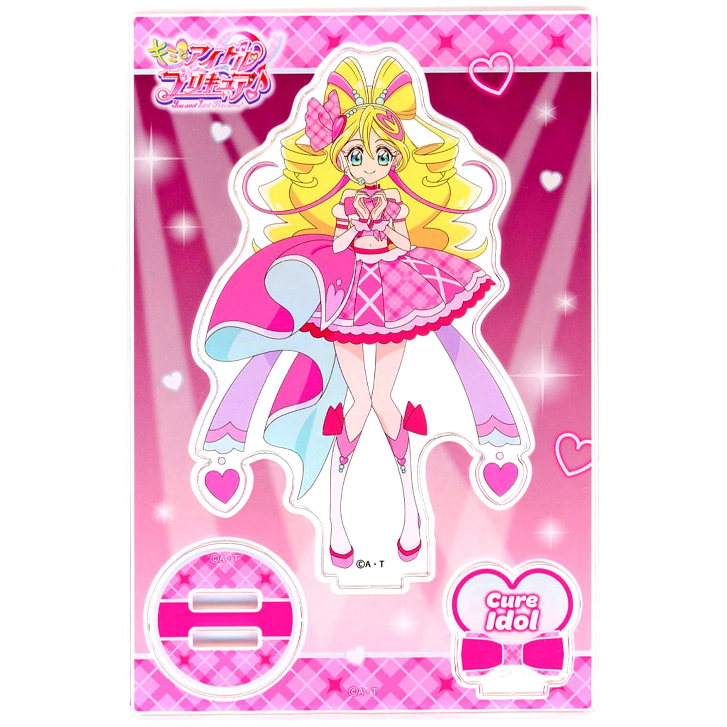 Cure Idol You and Idol Pretty Cure Acrylic Stand Pretty Store Limited [USED]