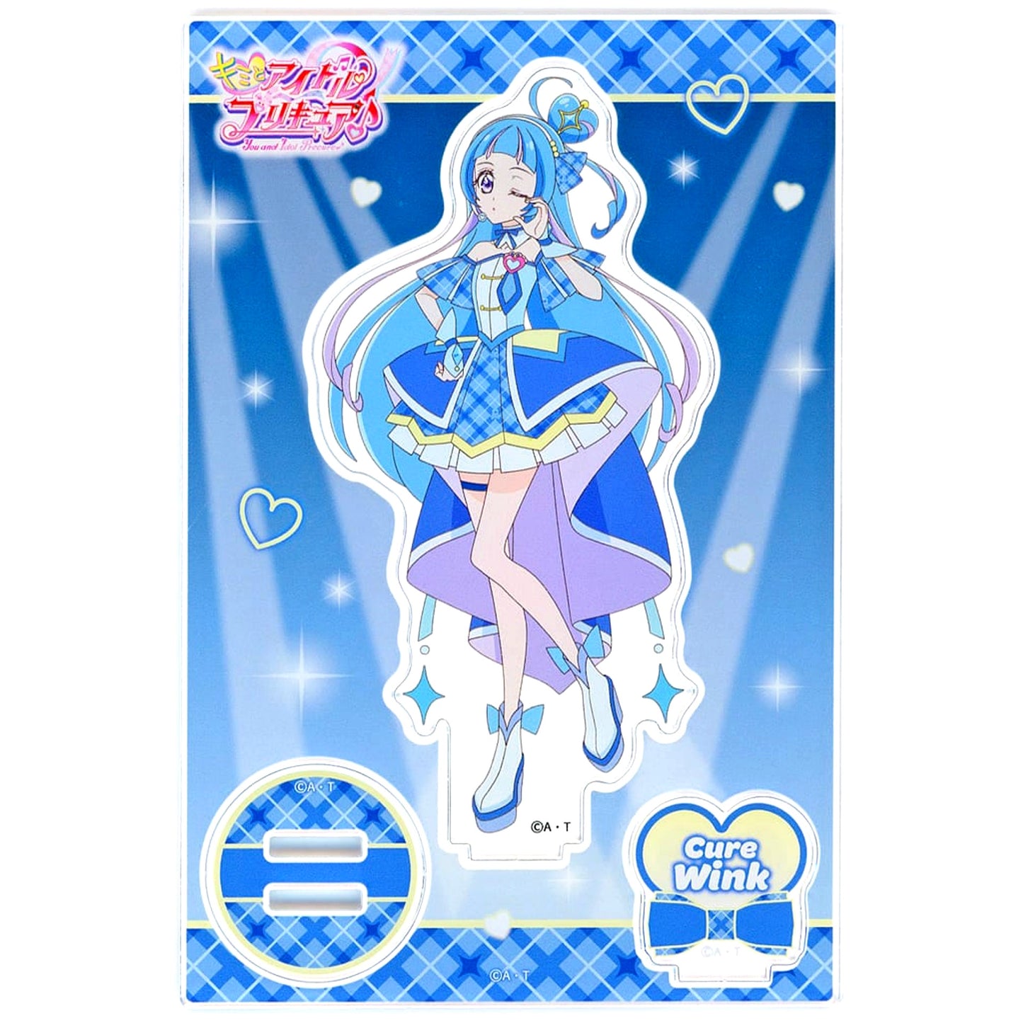Cure Wink You and Idol Pretty Cure Acrylic Stand Pretty Store Limited [USED]