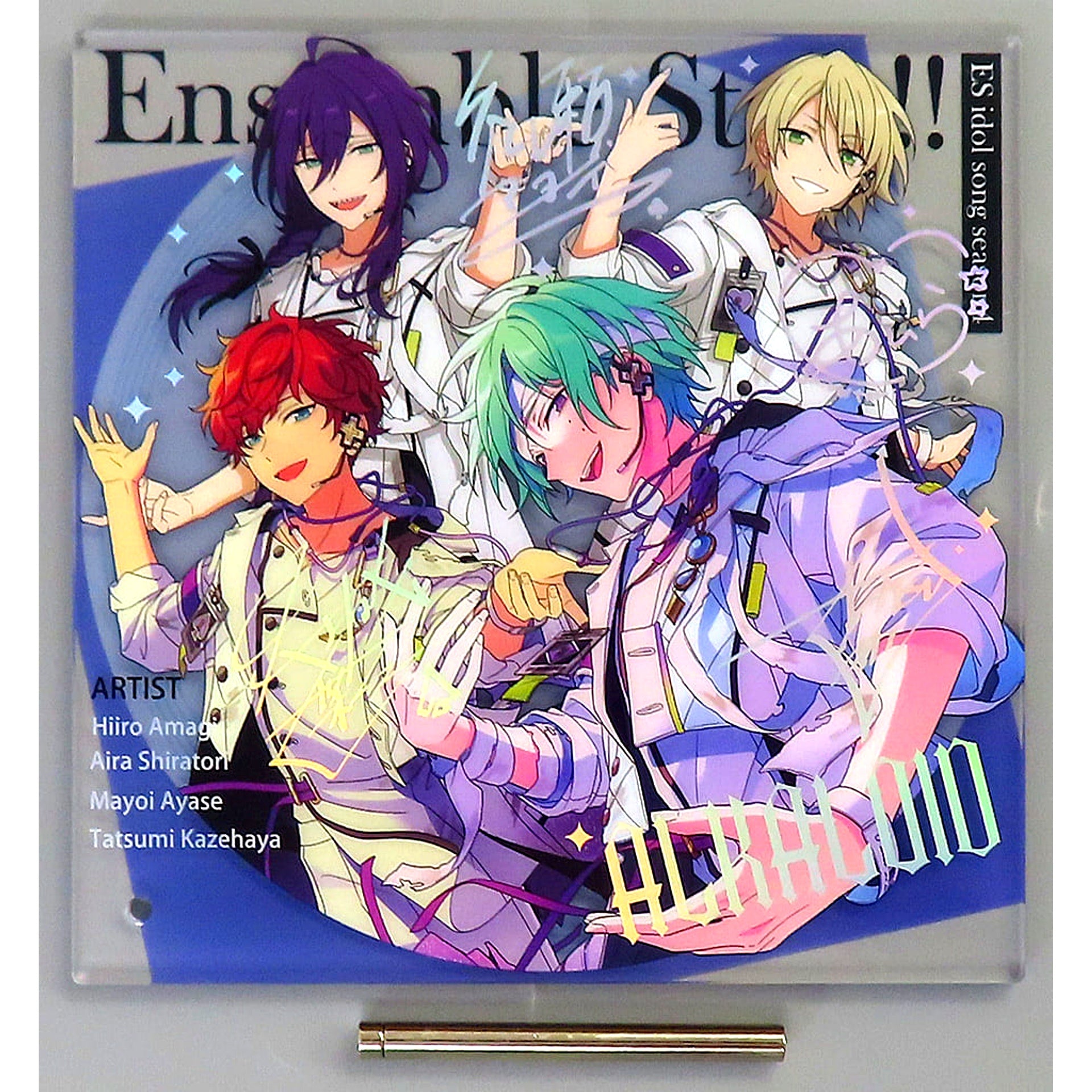 ALKALOID Ensemble Stars!! ES Idol Song 2024 Bonus Acrylic Board China Limited [USED]