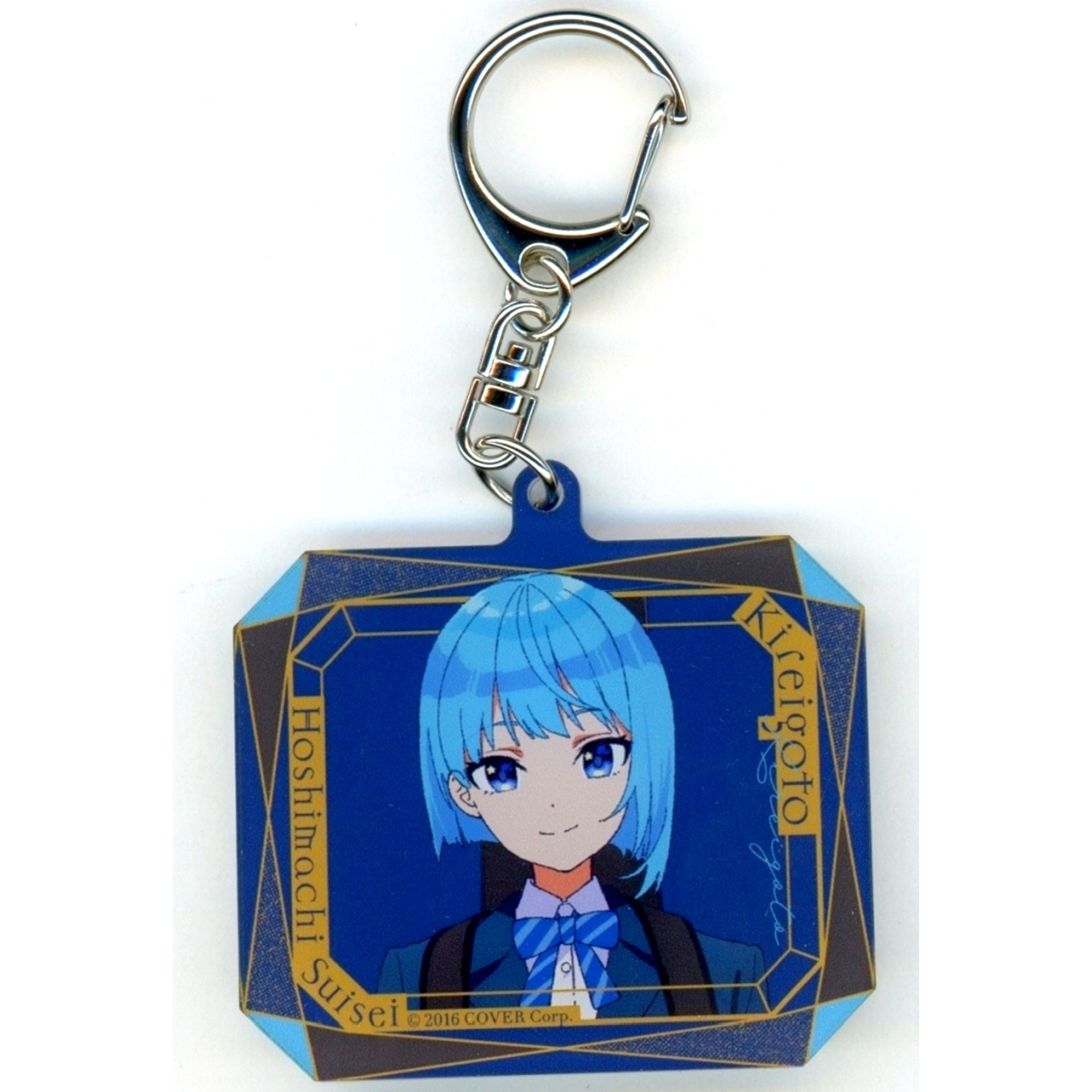 Hoshimachi Suisei hololive Acrylic Keychain Student Ver. Kireigoto SUISEI ARCHIVES [USED]