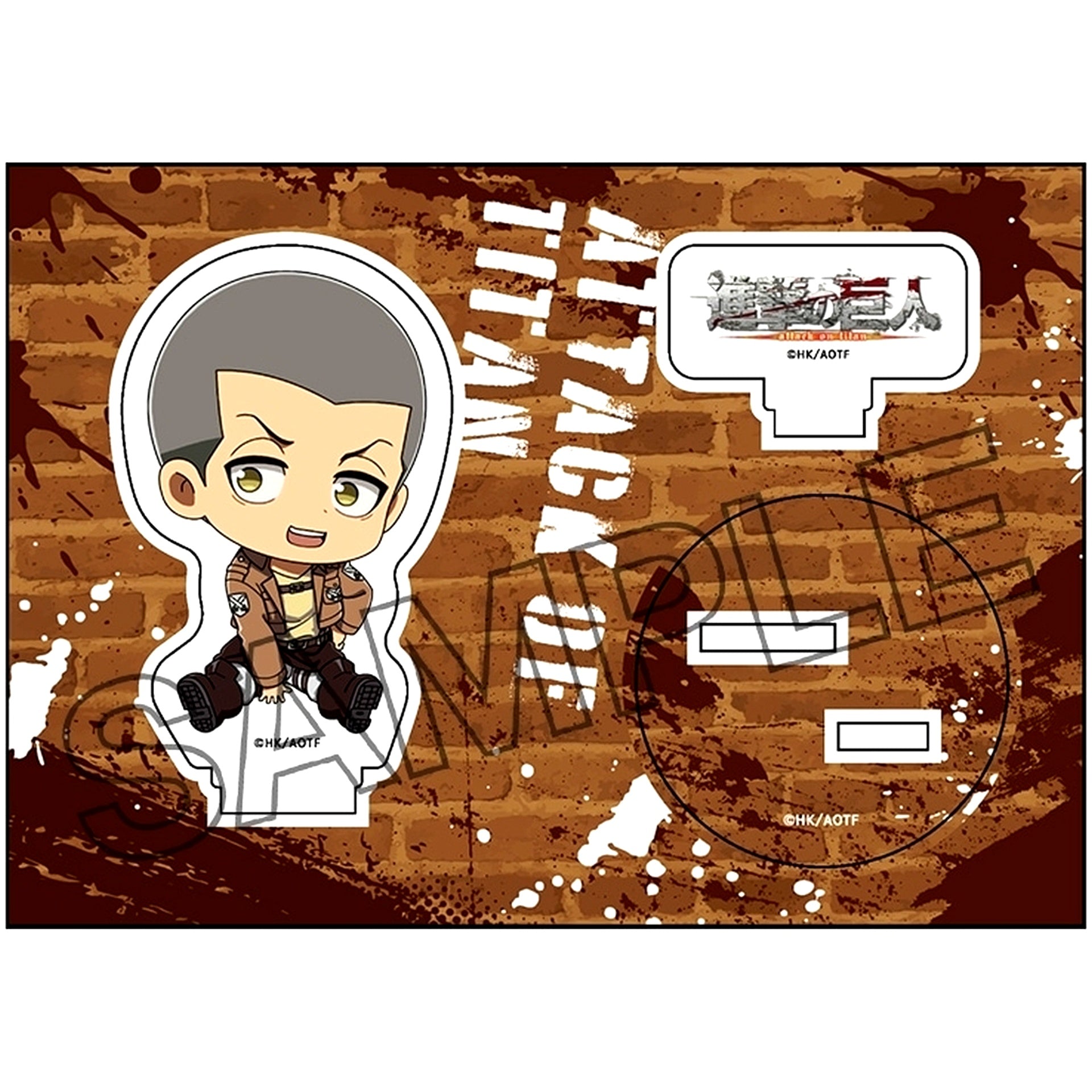 Connie Springer Attack on Titan Petanko Acrylic Figure Vol.1 [USED]