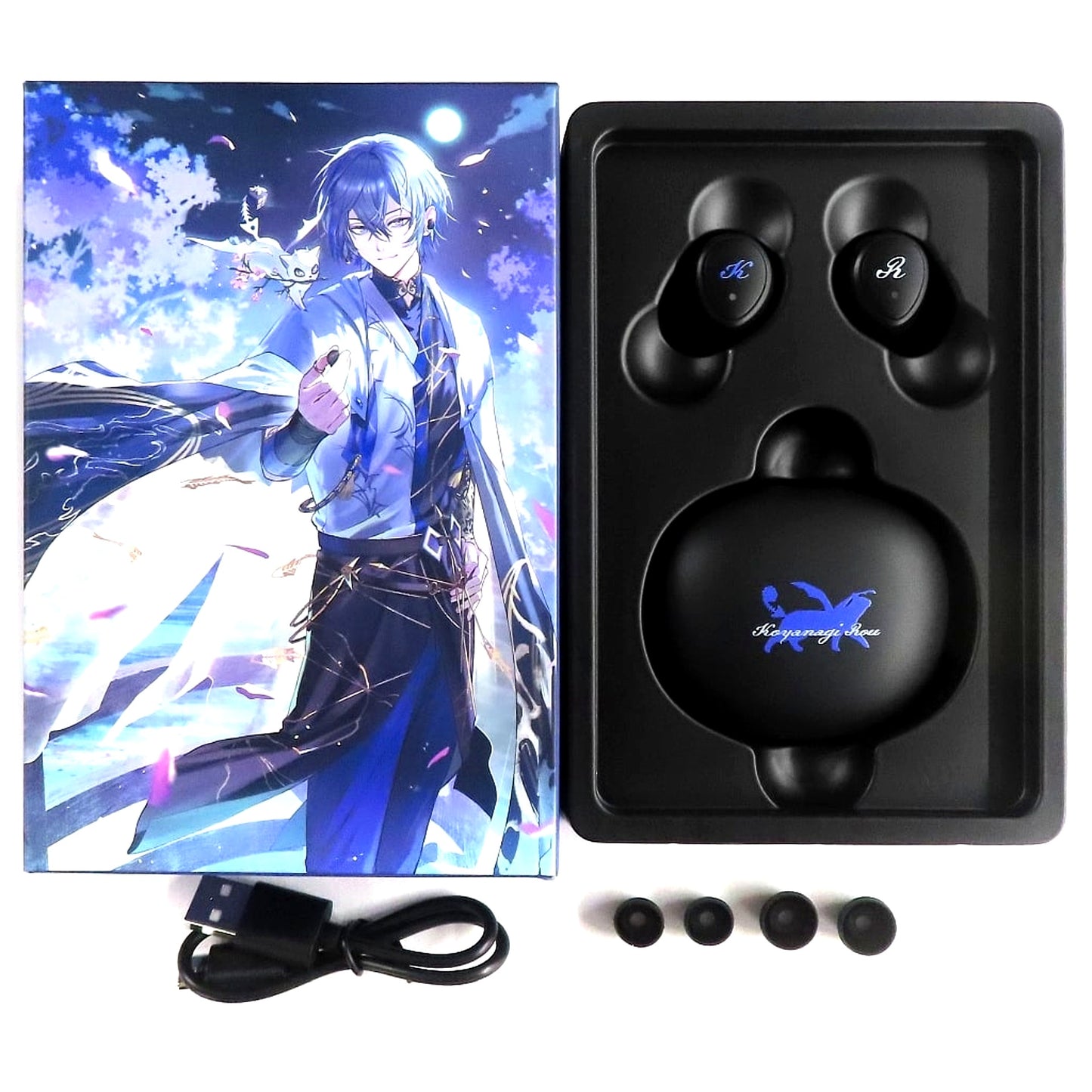 Rou Koyanagi Wireless Earphones ANIMA AOW04 Virtual YouTuber Nijisanji x ONKYO [USED]