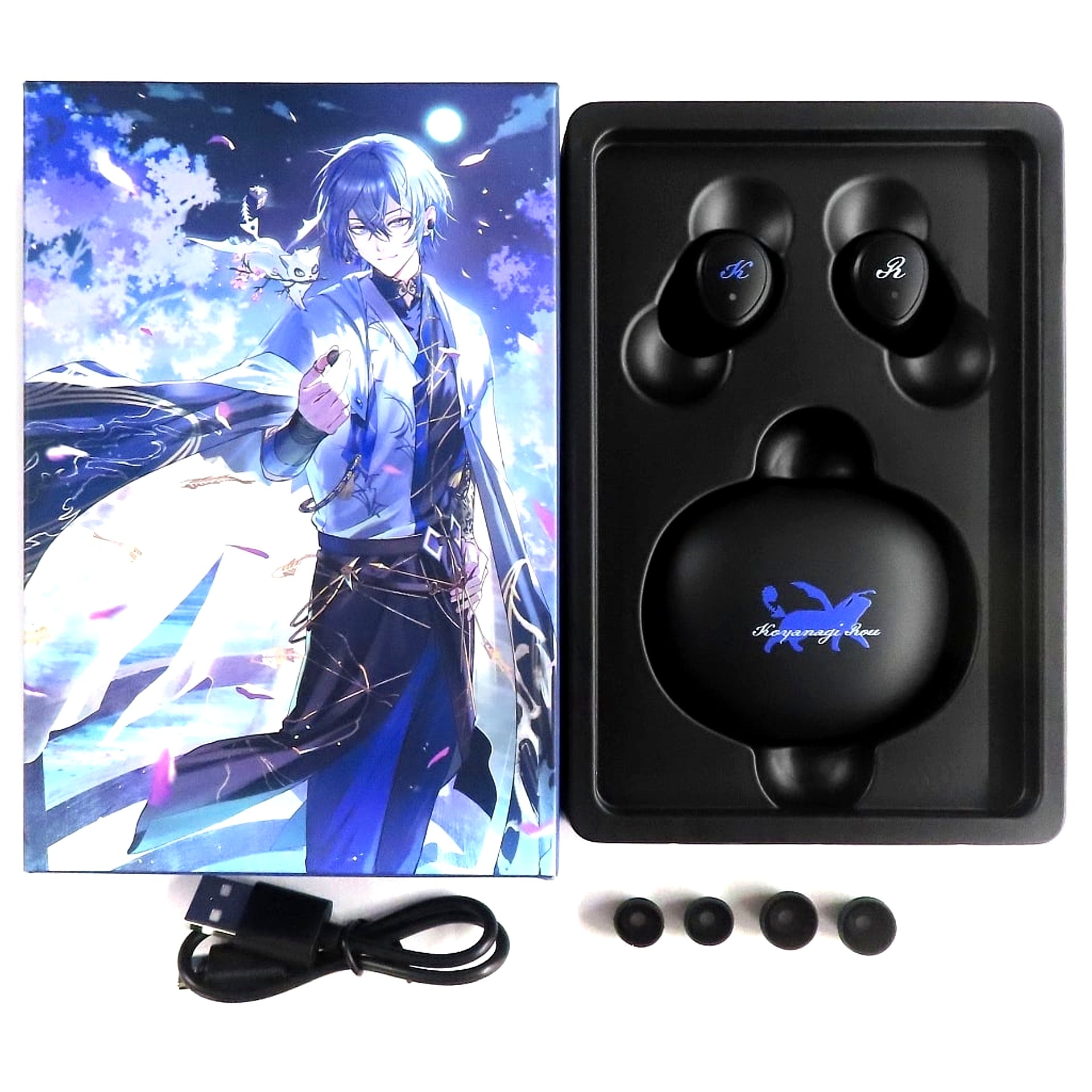 Rou Koyanagi Wireless Earphones ANIMA AOW04 Virtual YouTuber Nijisanji x ONKYO [USED]