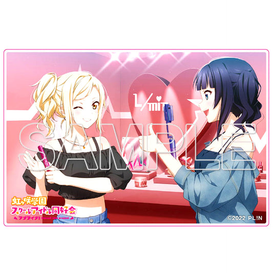 Karin & Ai Mini Acrylic Plate Love Live! Nijigasaki High School Idol Club [USED]