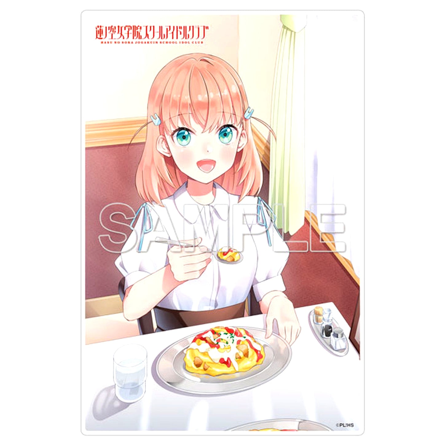 Kaho Hinoshita 2 Mini Acrylic Plate Love Live! Hasunosora Girls' High School Idol Club [USED]