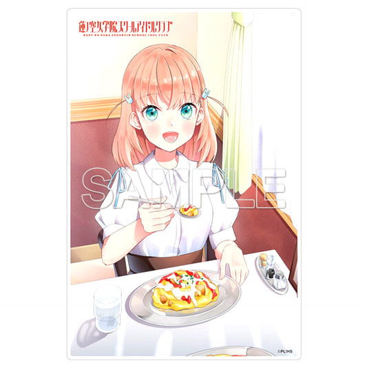 Kaho Hinoshita 2 Mini Acrylic Plate Love Live! Hasunosora Girls' High School Idol Club [USED]
