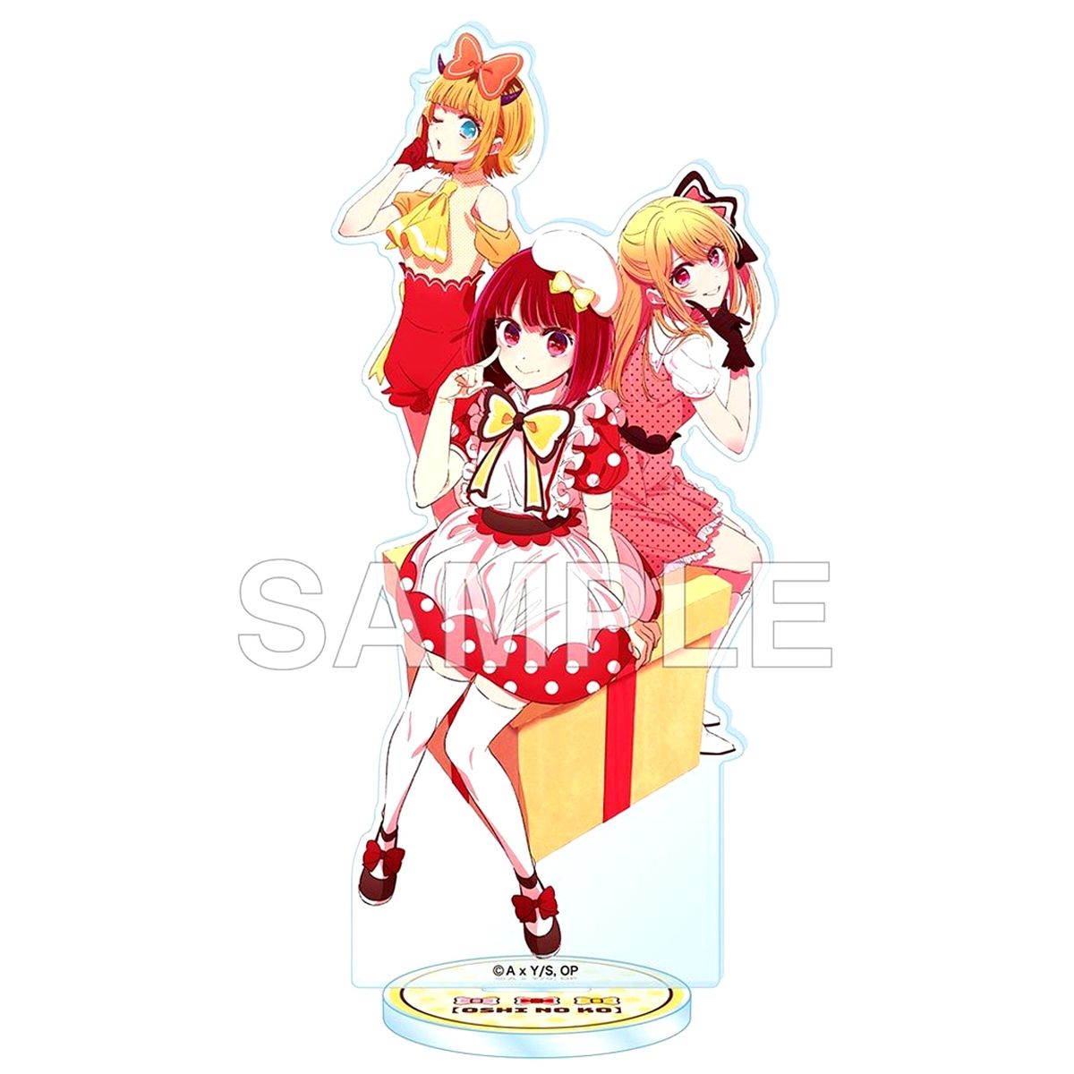 Ruby Hoshino & Kana Arima & MEM-cho Private Edition Visual Acrylic Stand Figure Oshi No Ko [USED]