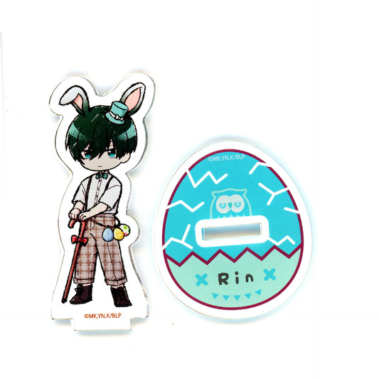 Rin Itoshi 09. Easter Ver. GraffArt Blue Lock Petit Acrylic Stand [USED]