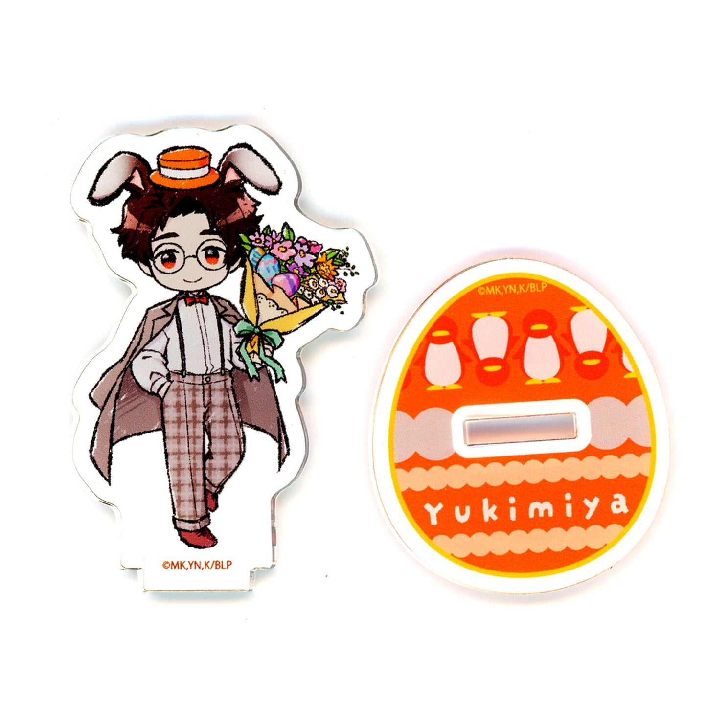 Kenyu Yukimiya 09. Easter Ver. GraffArt Blue Lock Petit Acrylic Stand [USED]