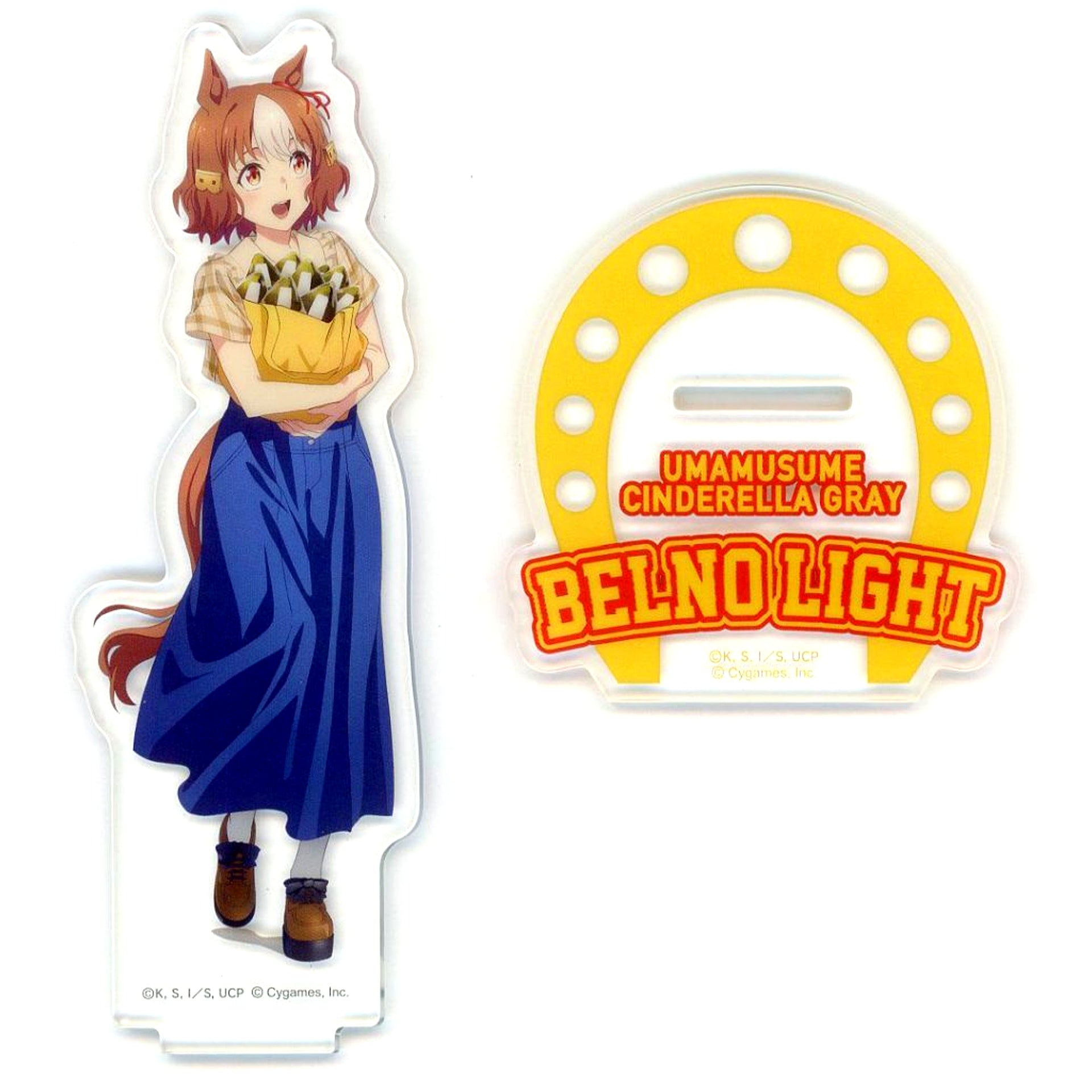 Bellno Light Umamusume: Cinderella Gray x Lawson Acrylic Stand [USED]