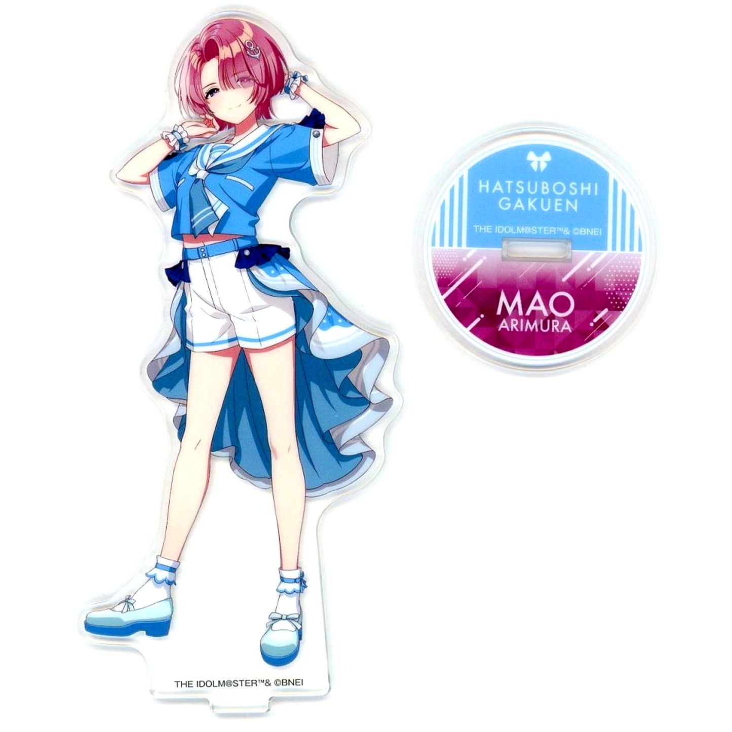 Mao Arimura Gakuen Idolmaster Acrylic Stand Lawson [USED]