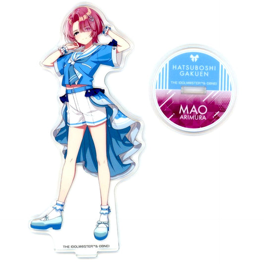 Mao Arimura Gakuen Idolmaster Acrylic Stand Lawson [USED]