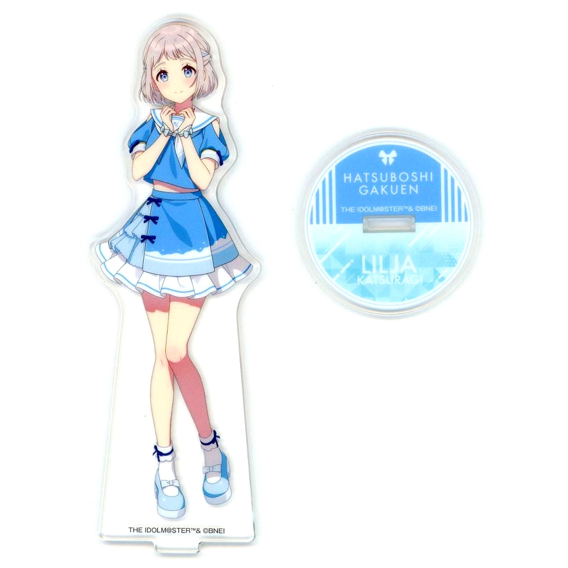 Lilja Katsuragi Gakuen Idolmaster Acrylic Stand Lawson [USED]