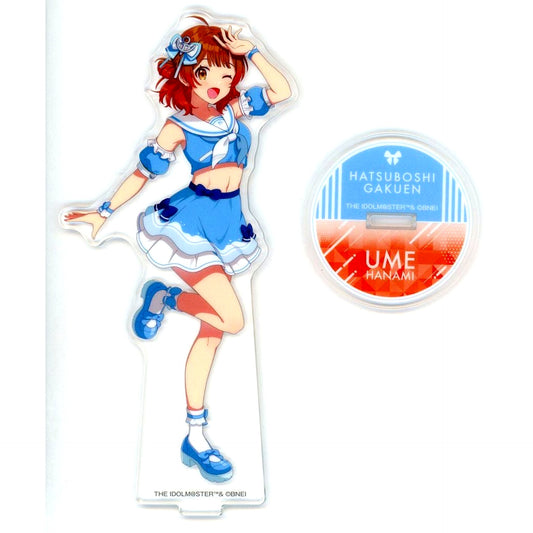 Ume Hanami Gakuen Idolmaster Lawson Acrylic Stand [USED]