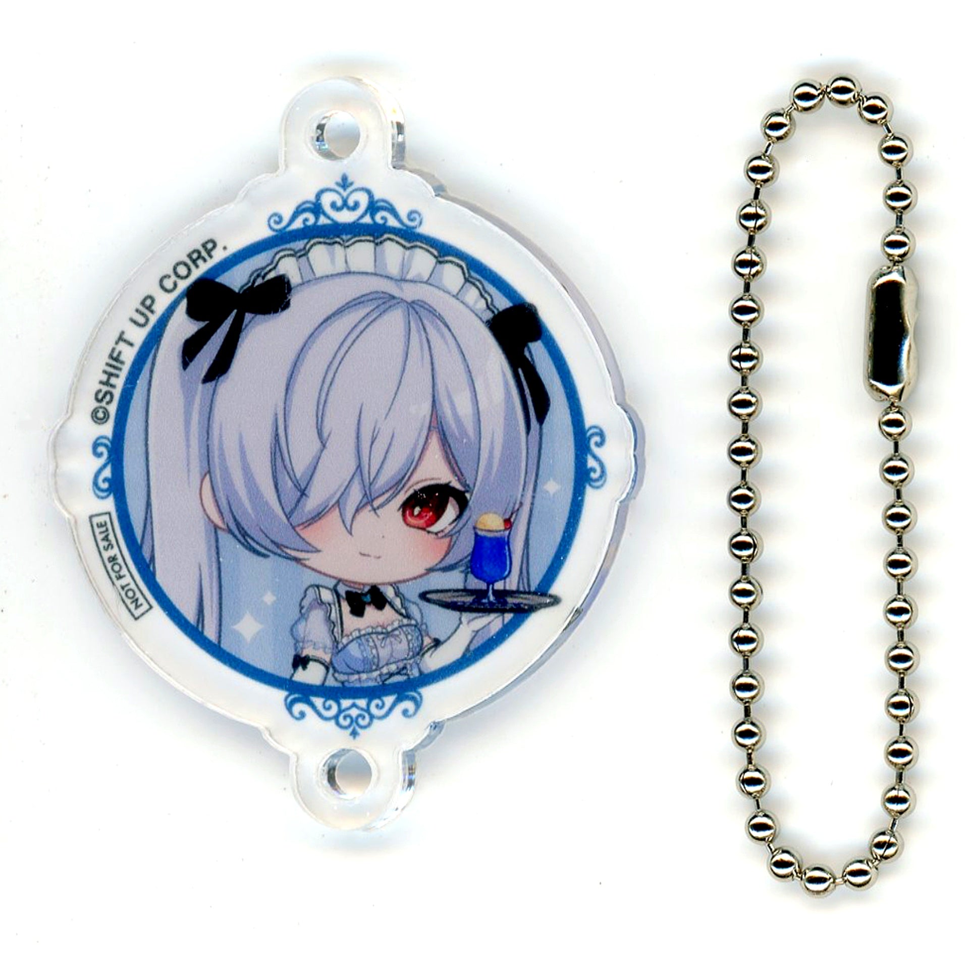 Cinderella GODDESS OF VICTORY: NIKKE x and GALLERY Collaboration Cafe Souvenir Collabo Drink Menu Order Bonus Drink Charm [USED]