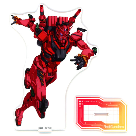 Red Gundam Mobile Suit Gundam: Silver Phantom Acrylic Stand Seven Net Shopping Ltd [USED]