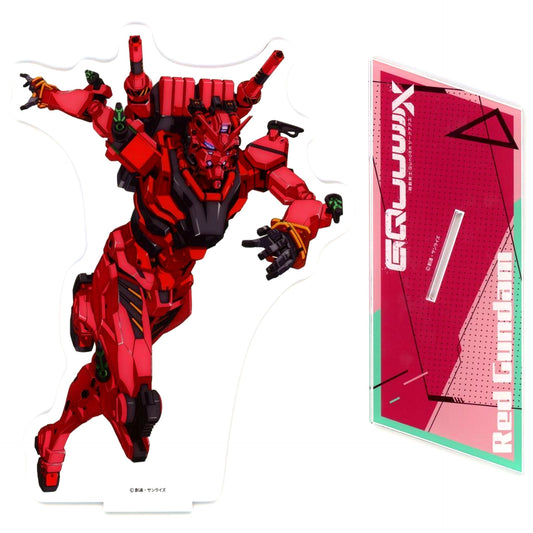 Red Gundam Mobile Suit Gundam: Silver Phantom Big Acrylic Stand Seven Net Shopping Ltd [USED]