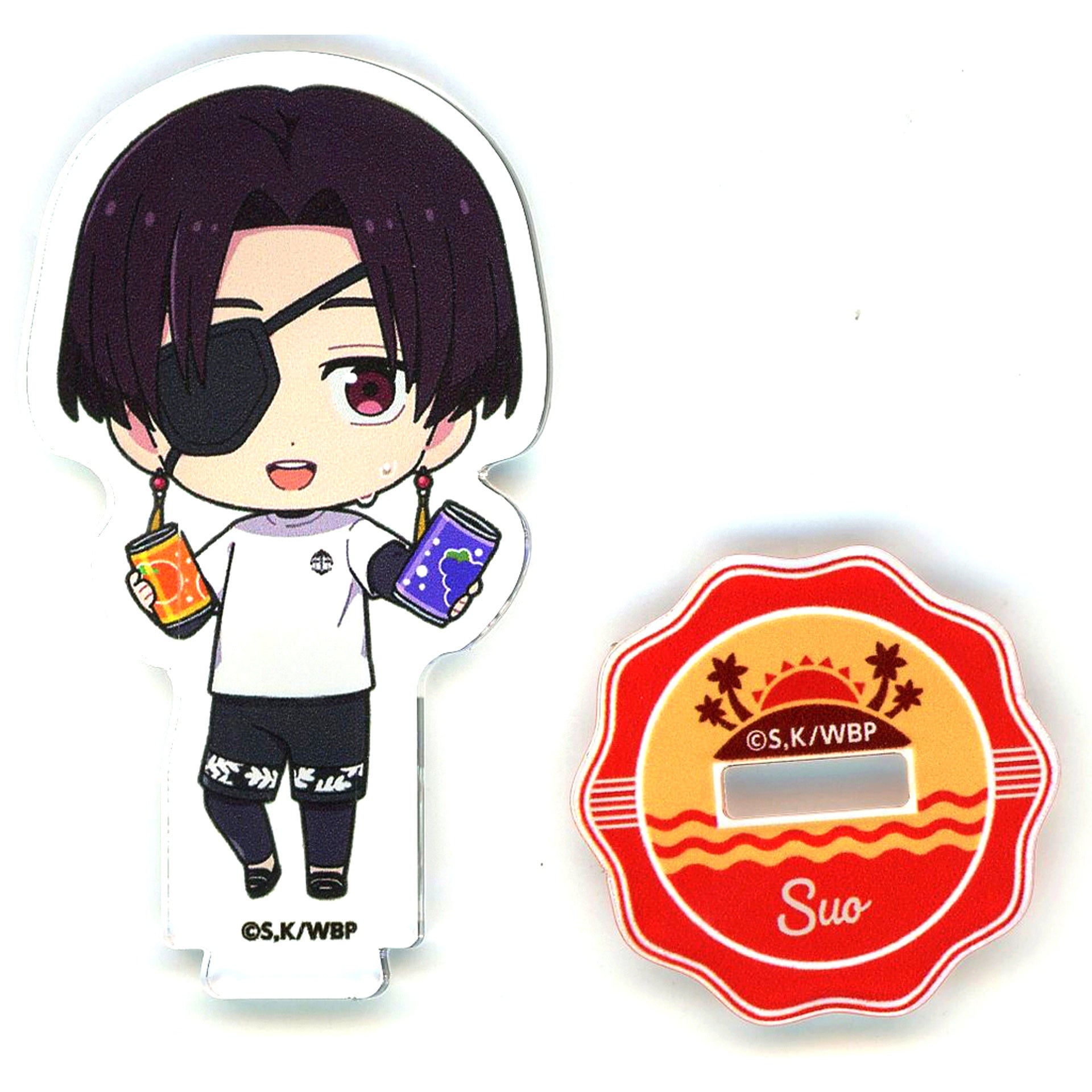 Hayato Suo WIND BREAKER Vol. 3 Mini Acrylic Stand Karaoke Manekineko [USED]