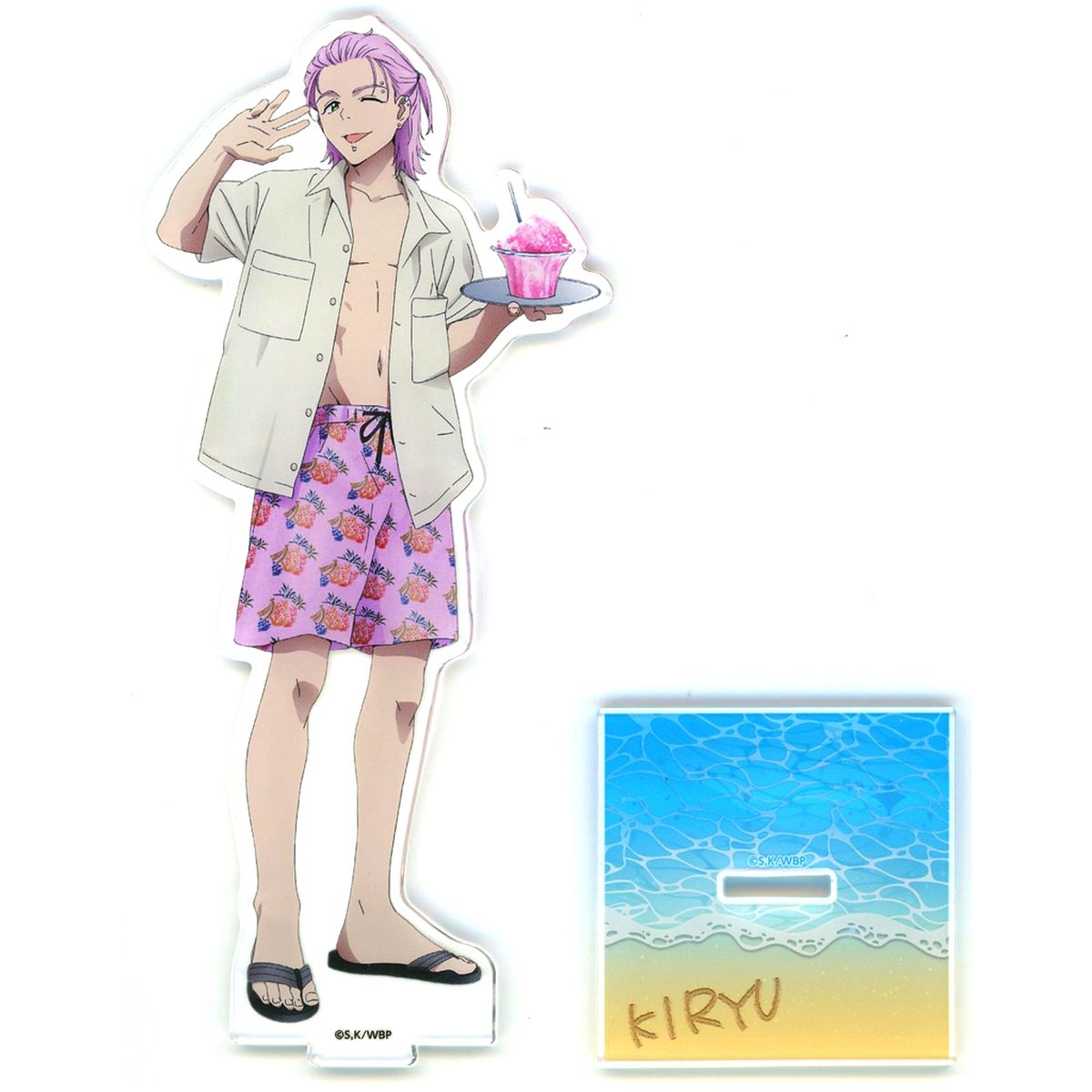Mitsuki Kiryu Wind Breaker Acrylic Stand WIND BREAKER x Karaoke Manekineko Vol. 3 [USED]