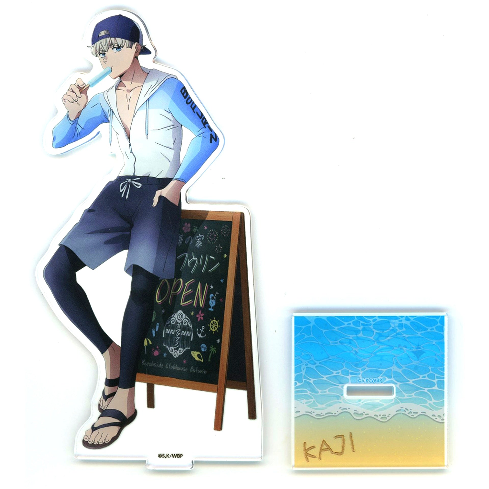 Ren Kaji Acrylic Stand WIND BREAKER x Karaoke Manekineko Part 3 [USED]