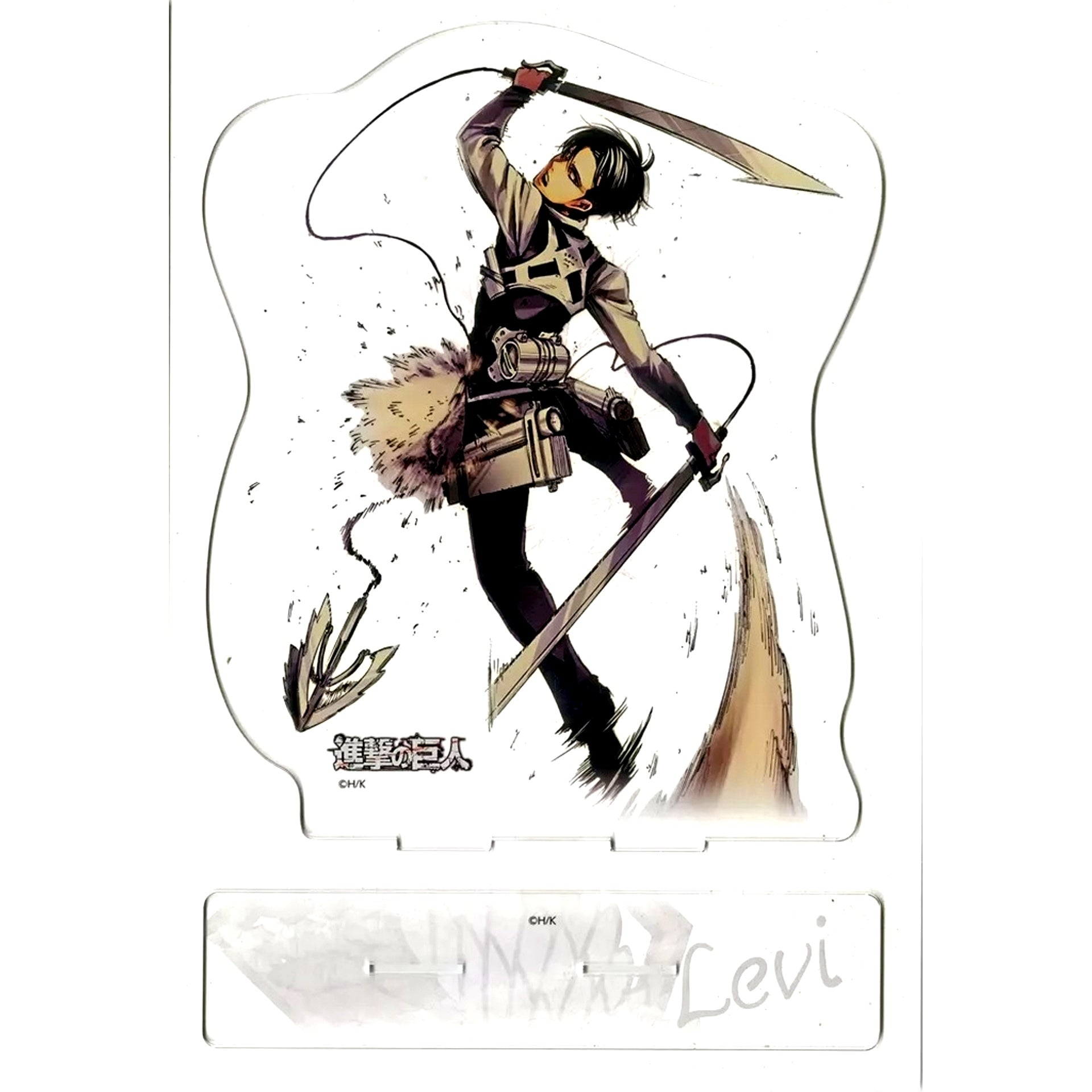Levi Ackerman Attack on Titan hexaride DiverCity Tokyo Plaza BIG Acrylic Stand [USED]